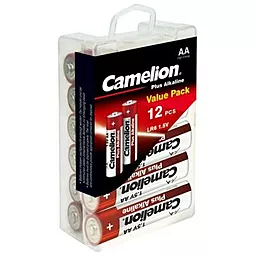 Батарейки Camelion Plus Alkaline LR6/AA (LR6-PBH12) 12шт 1.5 V - фото Батарейки Camelion Plus Alkaline LR6/AA (LR6-PBH12) 12шт 1.5 V