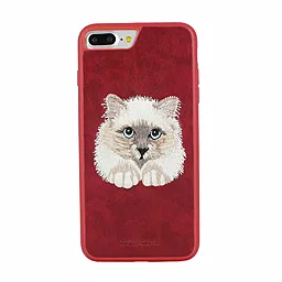 Чохол Polo Savanna Persian Paw Cat For iPhone 7 Plus, iPhone 8 Plus Red (SB-IP7SPSAV-CAT-1)