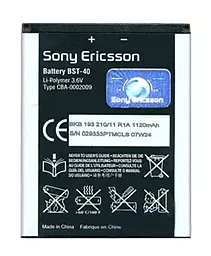 Аккумулятор Sony Ericsson BST-40 (1120 mAh)