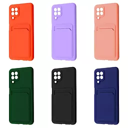 Чехол Wave Colorful Pocket для Samsung Galaxy A22, M22, M32 (A225F, M225F, M325F) Black - миниатюра 3