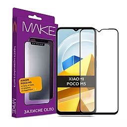 Защитное стекло MAKE для Xiaomi Poco M5 (MGF-XPM5)