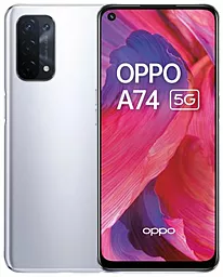 Смартфон Oppo A74 5G 6/128GB Space Silver