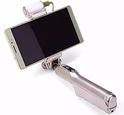 Моноподы, селфи-палки Noosy BR13 LED flashlight Bluetooth selfie stick Rose Gold - фото Моноподы, селфи-палки Noosy BR13 LED flashlight Bluetooth selfie stick Rose Gold