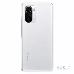 Задняя крышка корпуса Xiaomi Mi 11i со стеклом камеры White