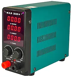 Лабораторный блок питания WEP 3010D-III 30v 10a - фото Лабораторный блок питания WEP 3010D-III 30v 10a