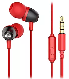 Наушники Joyroom JR-E106s Red - фото Наушники Joyroom JR-E106s Red