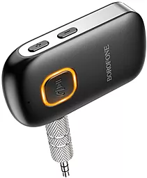 Bluetooth адаптер Borofone BC42 Car AUX BT Receiver Black - миниатюра 2