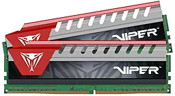 Оперативная память Patriot DDR4 32GB (2x16GB) 2800MHz Viper Elite Red (PVE432G280C6KRD) - миниатюра 2