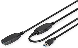 Кабель (шлейф) Digitus USB 3.0 AM/AF 2м чёрный (DA-73107) - фото Кабель (шлейф) Digitus USB 3.0 AM/AF 2м чёрный (DA-73107)