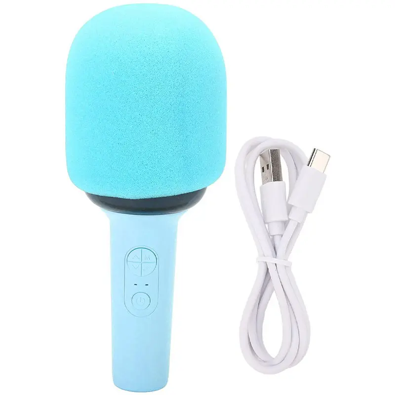 Микрофон-Колонка Epik L8 Blue - фото 3