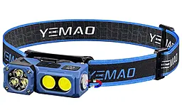 Налобный фонарик Yemao YM-T615 700mAh с датчиком движения