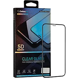 Защитное стекло Gelius Pro 5D Clear Glass Apple iPhone 12 Black (81698)