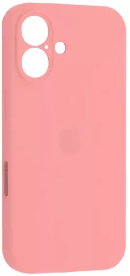 Чехол Silicone Case Full Camera для Apple iPhone 16 Light Pink - фото 1