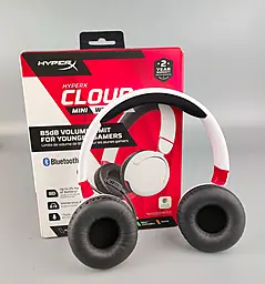Навушники HyperX Cloud Mini Wireless White (7G8F2AA) - мініатюра 9 Навушники HyperX Cloud Mini Wireless White (7G8F2AA) - мініатюра 9