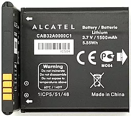 Аккумулятор Alcatel 6010 Dual / CAB32A0000C1 (1500 mAh) 12 мес. гарантии - миниатюра 2