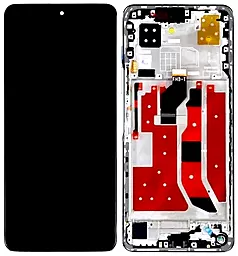 Дисплей Huawei Honor 50 SE с тачскрином и рамкой, Black - фото Дисплей Huawei Honor 50 SE с тачскрином и рамкой, Black