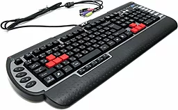 Клавіатура A4Tech X7-G800MU (PS/2) Black - мініатюра 2