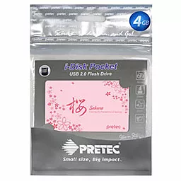 Флешка Pretec i-Disk Wave Sakura 4GB (PDU04G-S) - мініатюра 4