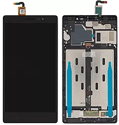 Дисплей Lenovo Phab 2 Plus (PB2-670M, PB2-670N, PB2-670Y) з тачскріном і рамкою, Black