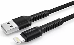 USB Кабель MakeFuture Denim Lightning Black (MCB-LD1GR)