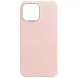 Чехол Epik Leather Case (AA) with MagSafe для Apple iPhone 12 Pro Max (6.7") Sand Pink