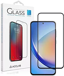 Защитное стекло ACCLAB Full Glue для Samsung Galaxy A35 Black 1283126588778 - фото Защитное стекло ACCLAB Full Glue для Samsung Galaxy A35 Black 1283126588778