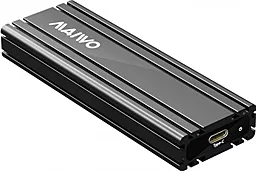 Карман для SSD Maiwo M.2 NVMe через USB3.1 GEN2 Type-C (K1686P space grey bulk) Black