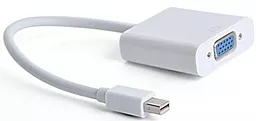 Видео переходник (адаптер) Cablexpert Mini DisplayPort - VGA M-F 0.15м White (A-mDPM-VGAF-02-W)