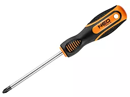 Отвёртка NEO tools CrV PH2 x 100 мм (04-180) - фото Отвёртка NEO tools CrV PH2 x 100 мм (04-180)