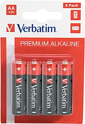 Батарейки Verbatim AA (LR6) 8 шт (49503)