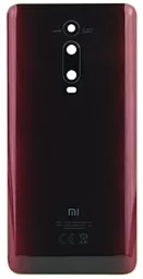 Задняя крышка корпуса Xiaomi Mi 9T / Mi 9T Pro со стеклом камеры, с логотипом "MI" Red - фото Задняя крышка корпуса Xiaomi Mi 9T / Mi 9T Pro со стеклом камеры, с логотипом "MI" Red