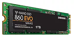 Накопичувач SSD Samsung 860 EVO 1 TB M.2 2280 SATA 3 (MZ-N6E1T0BW) - мініатюра 3