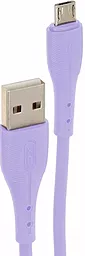 Кабель XO NB159 USB-A - micro USB 10w 1.2м cable Purple (2710000297253) - фото Кабель XO NB159 USB-A - micro USB 10w 1.2м cable Purple (2710000297253)