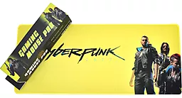 Коврик Voltronic Cyberpunk Label Yellow (YT-KCKLL/300*700) - фото Коврик Voltronic Cyberpunk Label Yellow (YT-KCKLL/300*700)