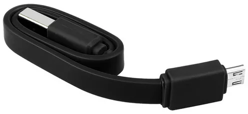 Кабель SiyoteamUSB-A - micro USB 12w 2.4a 0.2м cable Black - фото 1