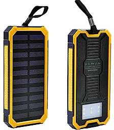 Повербанк MANGO Solar LED 2USB 15000 mAh Black-yellow