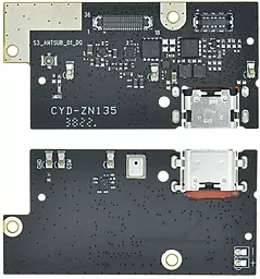 Нижня плата DOOGEE S98 / S99 з роз'ємом зарядки та мікрофоном, Original - фото Нижня плата DOOGEE S98 / S99 з роз'ємом зарядки та мікрофоном, Original