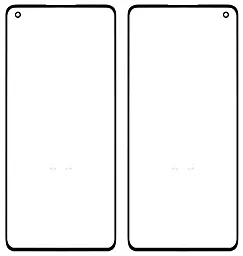 Корпусне скло дисплея Oppo Reno 6 Pro (з OCA плівкою), оригінал, Black - фото Корпусне скло дисплея Oppo Reno 6 Pro (з OCA плівкою), оригінал, Black