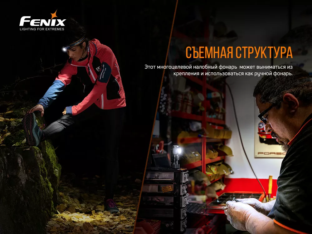 Налобний ліхтарик Fenix HM50R V2.0 (1x16340) - фото 8