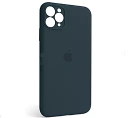 Чехол Silicone Case Full Camera для Apple iPhone 11 Pro Max Cosmos Blue