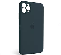 Чохол Silicone Case Full Camera для Apple iPhone 11 Pro Max cosmos blue - фото Чохол Silicone Case Full Camera для Apple iPhone 11 Pro Max cosmos blue