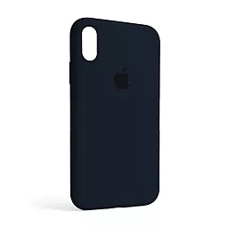 {"ru": "Чехол", "uk": "Чохол"} Silicone Case Full для Apple iPhone XR Dark Blue
