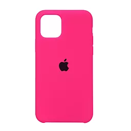Чехол Silicone Case для Apple iPhone 11 Pro Electric Pink