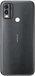 Задняя крышка корпуса Nokia C22 со стеклом камеры, Original Midnight Black - фото Задняя крышка корпуса Nokia C22 со стеклом камеры, Original Midnight Black