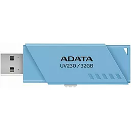 Флешка ADATA UV230 32GB USB 2.0 (AUV230-32G-RBL) Blue - фото Флешка ADATA UV230 32GB USB 2.0 (AUV230-32G-RBL) Blue