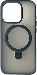 Чехол Rock Guard with MagSafe (Foldable Magnetic Ring) для Apple iPhone 15 Pro Titanium Blue