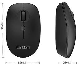 Компьютерная мышка Earldom ET-KM7 Black - миниатюра 3 Компьютерная мышка Earldom ET-KM7 Black - миниатюра 3