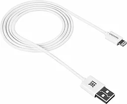 Кабель Canyon USB-A - Lightning 12w 2.4a 1м cable White