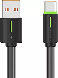 Кабель Usams USB-A - Type-C 15w 3a 1м cable Black (US-SJ732) - фото Кабель Usams USB-A - Type-C 15w 3a 1м cable Black (US-SJ732)