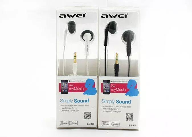 Наушники Awei ES-10M Black - фото 2